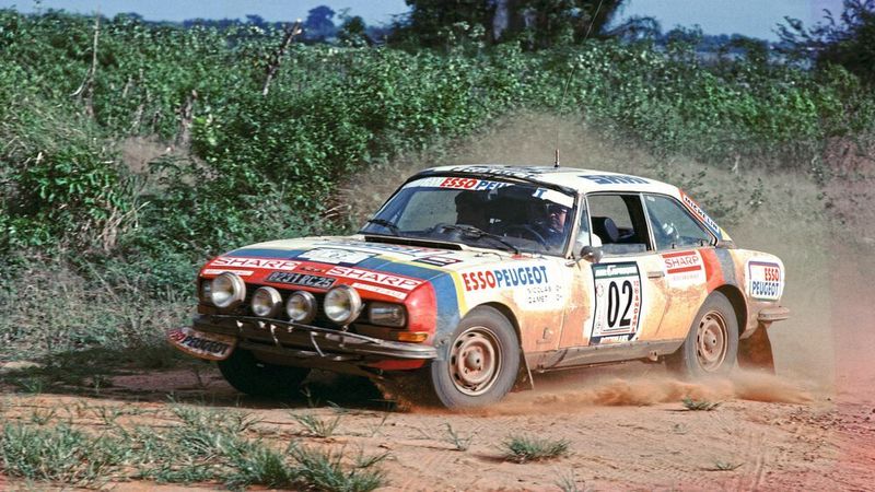 Dass Peugeots robuste Automobile waren, demonstrierten sie speziell ab den Siebzigern bei afrikanischen Rallyes.