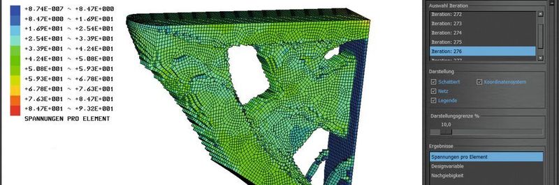 In der am Lehrstuhl Konstruktionslehre und CAD der Universität Bayreuth entwickelten Freeware-Topologieoptimierungs-Software Z88 Arion sind das OC-, SKO- und TOSS-Verfahren implementiert.