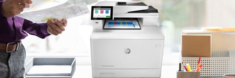 Die Drucker und Multifunktionsgeräte der Laserjet-Enterprise-400-Serie kombinieren eine kompakte Bauform mit Sicherheitsfunktionen und Remote-Management der Enterprise-Klasse.