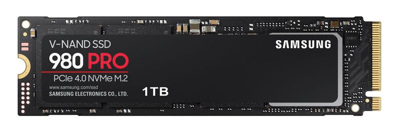 Mit ihrem PCI-Express-4.0-Interface soll die Samsung SSD 980 Pro beim sequentiellen Lesen bis zu 7.000 MB/s erreichen. Beim Schreiben sollen bis zu 5.000 MB/s möglich sein.