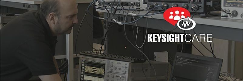 KeysightCare biete garantierte Reaktionszeiten von einem Experten des technischen Supports.