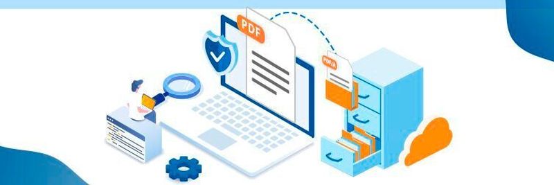 Digitalisierte Akten können dank des ISO-Standards PDF/A über Jahrzehnte hinweg beweiserhaltend gespeichert und reproduziert werden.