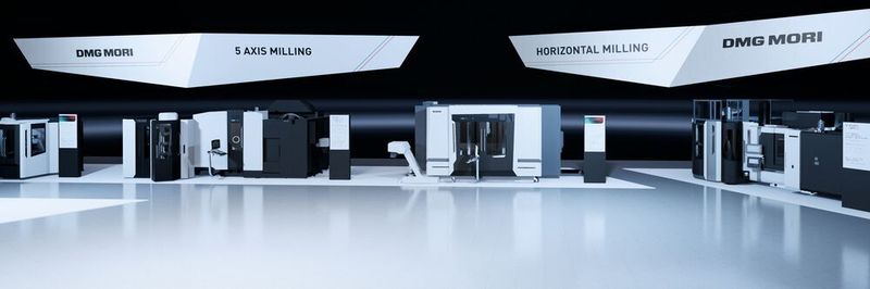 Insgesamt 17 Hightech-Maschinen und Automationslösung von DMG Mori lassen sich im virtuellen Showroom detailliert unter die Lupe nehmen.