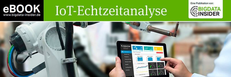 Ab sofort steht das E-Book „IoT-Echtzeitanalyse“ kostenlos zum Download bereit.