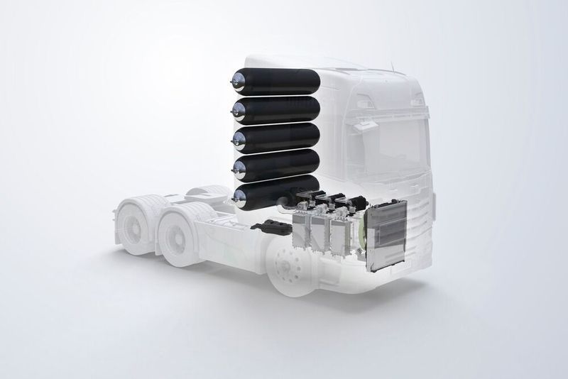 Mahle will künftig komplette Brennstoffzellensysteme für Nutzfahrzeuge liefern.
