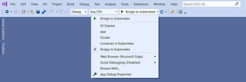 Lokale Rechner lassen sich mit der Visual-Studio-Funktion „Bridge to Kubernetes“ in Container Cluster einbinden.