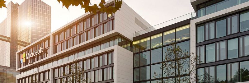 Der Microsoft-Hauptsitz in Deutschland steht in München-Schwabing.