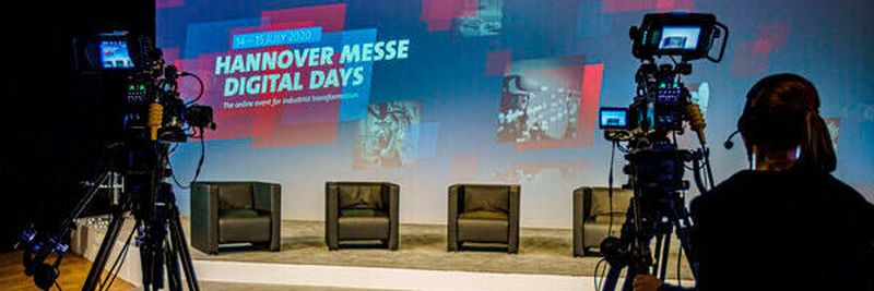 Dieses Jahr fand die Hannover Messe rein virtuell statt. 2021 soll es ein neues Messekonzept geben.