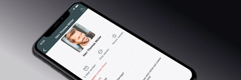 Der Einsatz von Mitarbeiter-Apps fördert die Kommunikation innerhalb von Unternehmen.