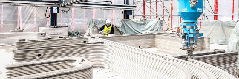 Das erste 3D-gedruckte Wohnhaus Deutschlands wird insgesamt 160 qm Wohnfläche bieten.