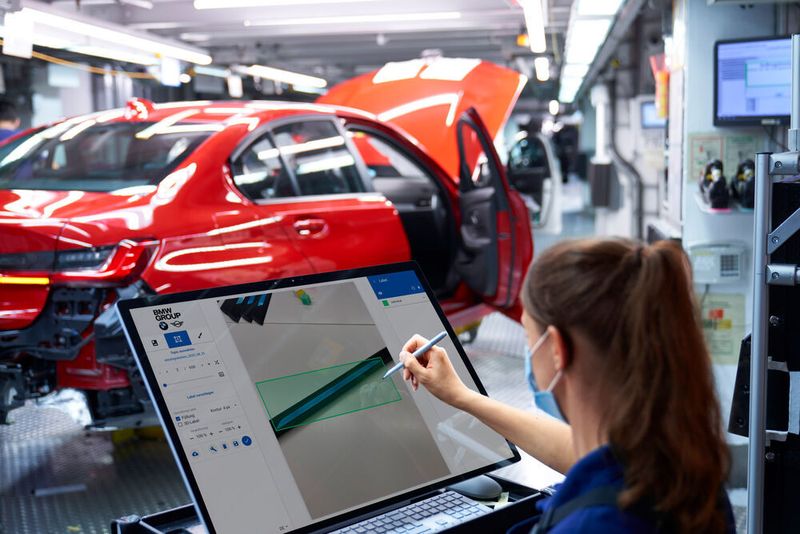 Künstliche Intelligenz leicht gemacht: Mit „BMW Labeling Tool Lite“ können auch Anwender ohne Programmierkenntnisse KI-Anwendungen in kurzer Zeit erstellen.