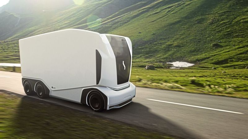 Einride hat den fahrerlosen T-Pod startbereit und auch schon Kunden. Die müssen rund 16.000 Euro im Monat an Miete zahlen!