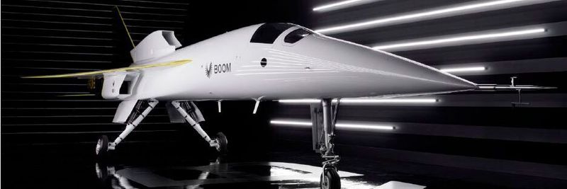 Der XB-1 von Boom Supersonic soll 2021 die Schallmauer durchbrechen und eine Fluggeschwindigkeit von 2.700 km/h erreichen.