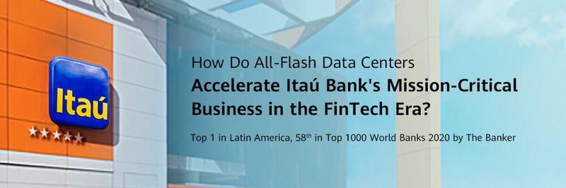 Mit der All-Flash-Speichertechnologie von Huawei konnte die Itaú-Bank in Brasilien ein Gleichgewicht zwischen Leistung, Kosten und Effizienz erreichen. Überzeugen Sie sich selbst.