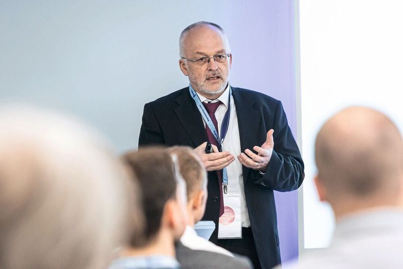 Peter Ullrich, Technical Manager bei der ESI Group, auf dem Leichtbau-Gipfel 2019.