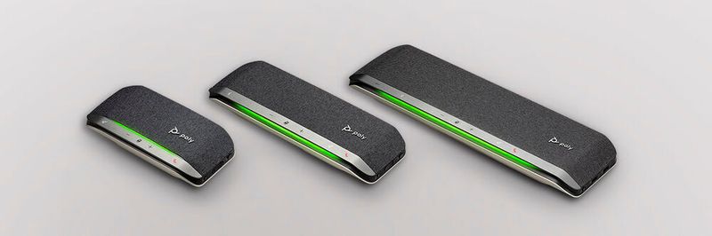 Poly erweitert sein Portfolio um die drei USB- und Bluetooth-Speaker der Sync-Serie.