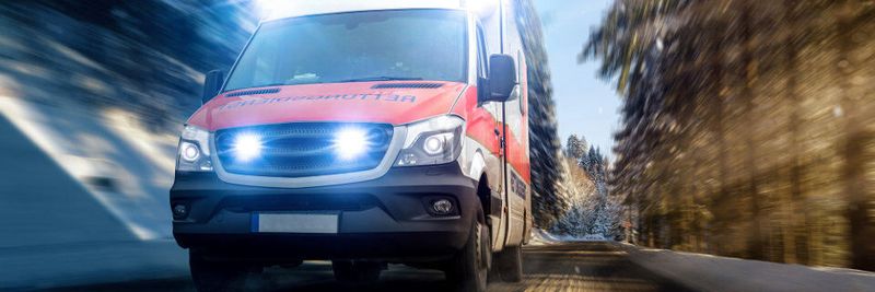 Weil das Krankenhaus zum IT-Notfall wurde, mussten Rettungswagen samt Patienten längere Wege bewältigen.