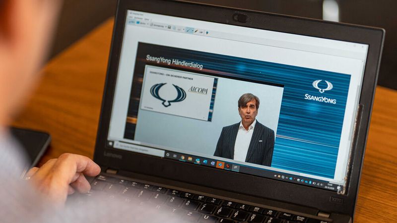 Wie viele Veranstaltungen fand auch die diesjährige Ssangyong-Händlertagung online statt.