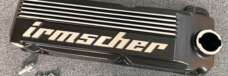 Jetzt wieder verfügbar: der legendäre „Irmscher“-Ventildeckel aus Aluminium für Opel-CIH-Motoren.