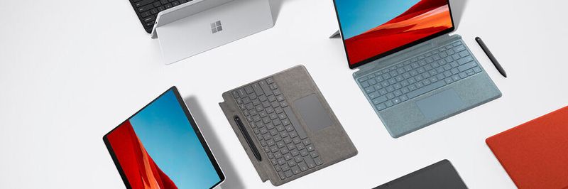 Ausnahmeerscheinung: Derzeit gibt es nur wenige Notebooks mit ARM-basierten Prozessoren – etwa das Microsoft Surface Pro X. Der neue Cortex-A78C soll das ändern.