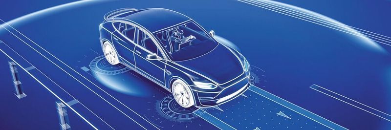 Sensors: Fraunhofer researchers are working on transparent radar sensors that can be integrated into car headlights.