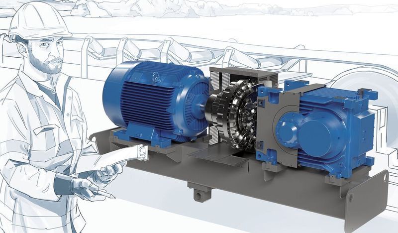 Die neue Maxxdrive-XT-Generation ergänzt die Maxxdrive-Baureihe durch ein anwendungsoptimiertes zweistufiges Kegelstirnradgetriebe, das insbesondere für Bandförderanlagen geeignet ist.