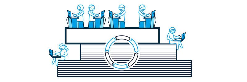 Agiles Engineering ist parallel und simultan: Durch ein zentrales Datenmodell und sicheres Änderungsmanagement sind alle Beteiligten immer auf dem aktuellen Stand der Informationen.