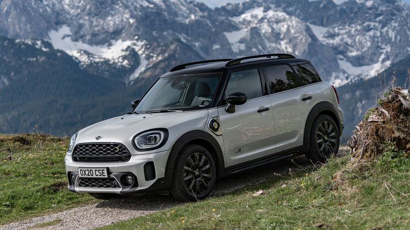 Der Mini Countryman Plug-in-Hybrid schafft nicht die angegebene elektrische Reichweite.