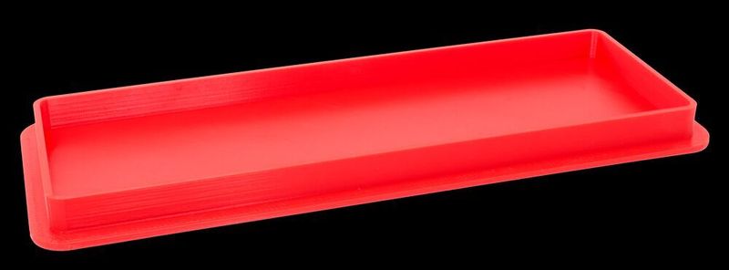 Das neue Material soll ideal für die Nutzung bei Raumfahrzeugen und den Satellitenbau sein, bei denen nicht fliegende Teile sowohl ESD-sicher als auch rot eingefärbt sein müssen.