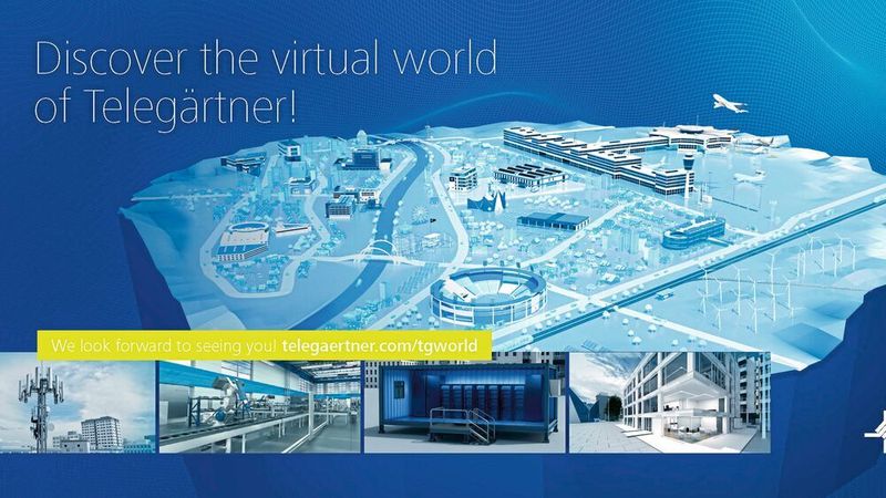 Kommunikationstechnik: Die neue virtuelle Themenwelt von Telegärtner geht ab 24. November 2020 online.