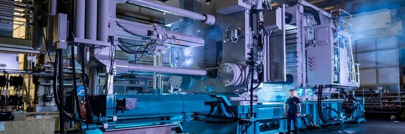 This is how Bühler's Carat 560 die casting machine looks like.