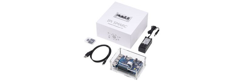 I-Pi-SMARC-Entwicklungskit: es enthält alles Erforderliche für die Entwicklung eines industriellen Prototyps.