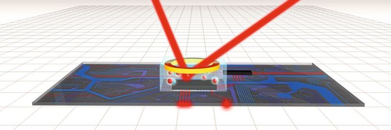 Die quantenphotonische Plattform des Fraunhofer IZM nutzt optische Technologien in Leiterplatten, um mit Quanten zu rechnen.