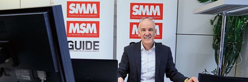 Der Moderator des Fertigungsforums Matthias Böhm, Verlagsleiter Vogel communications Group AG und Chefredaktor SMM