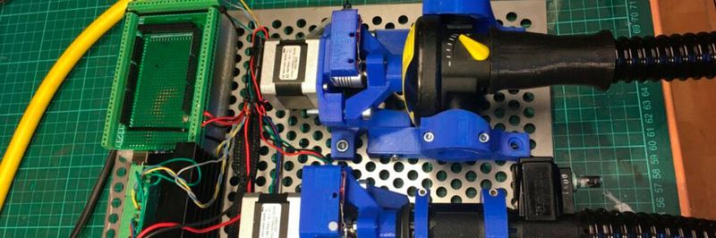 Kommt aus dem 3D-Drucker: Dieser Magnet- und Quetschventil-Prototyp.