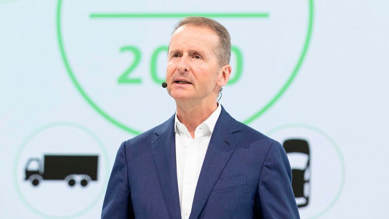 Volkswagen-Chef Herbert Diess macht sich für eine höhere CO2-Besteuerung stark.