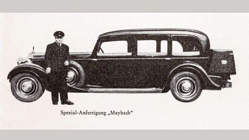 Ein echter Pullmann: Spezialanfertigung von Friedrichs auf Maybach-Basis.