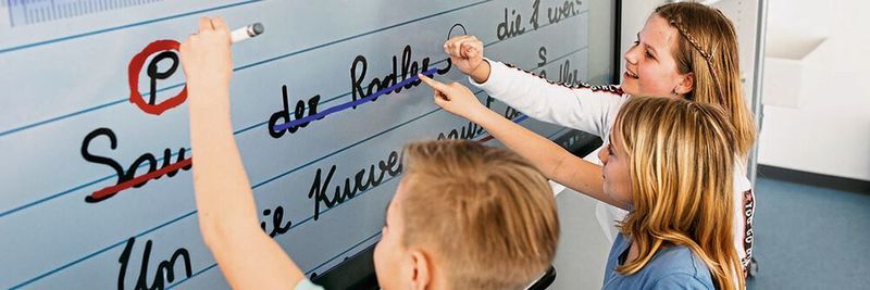 Kreide war einmal: der SMART-Board-Einsatz in der Grundschule.