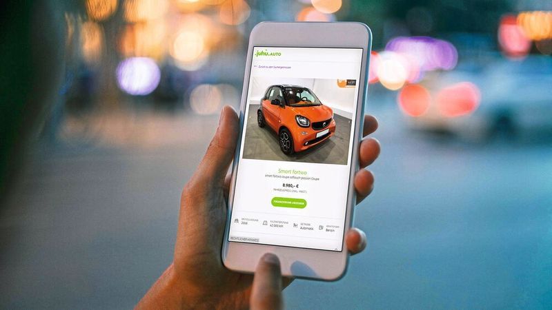 Bei Juhu Auto sind über 100.000 Fahrzeuge inseriert.