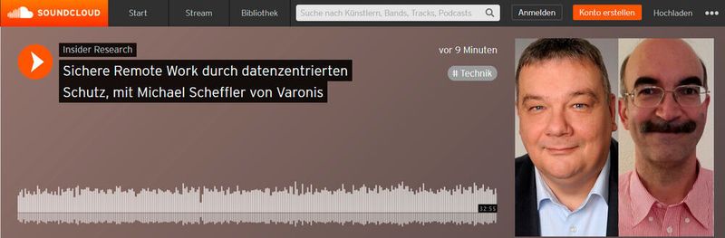 Sichere Remote Work durch datenzentrierten Schutz, ein Interview von Oliver Schonschek, Insider Research, mit Michael Scheffler von Varonis.