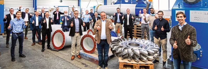 Die Köpfe hinter dem Fertigungsprojekt der Zukunft: In nur knapp neun Monaten entstand von der ersten Idee die konkrete Projektierung des Fertigungsprojekts bei der Pamatool AG. Im Frühjahr soll die Produktion anlaufen.