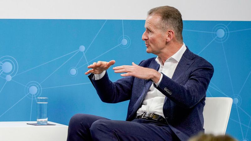 Volkswagen-Chef Herbert Diess zeigte sich einmal mehr beeindruckt von Tesla.