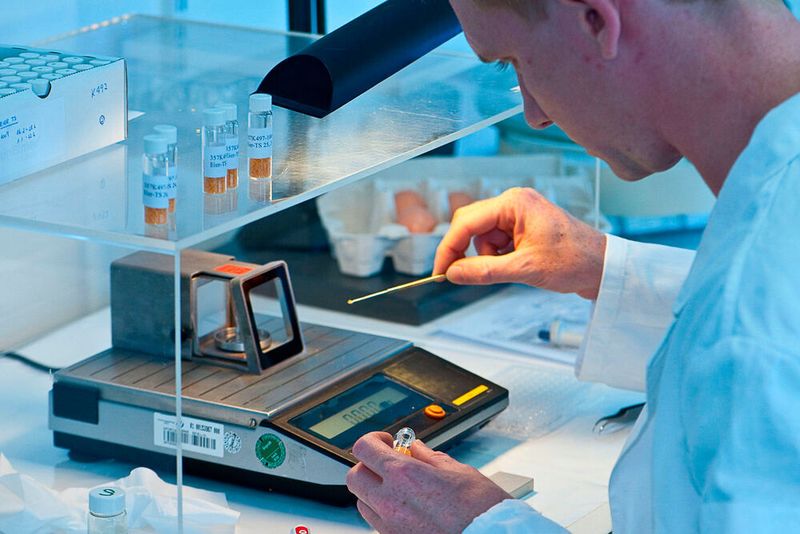 Experten des TÜV Rheinland prüfen raumlufttechnische Anlagen in Arbeitsstätten.