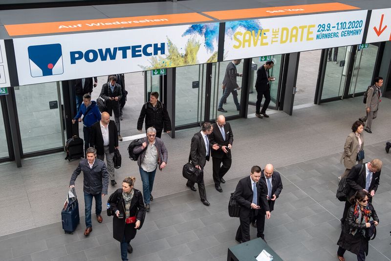 Save the Date: Die nächste Powtech findet vom 30. August bis 1. September 2022 Nürnberg statt.