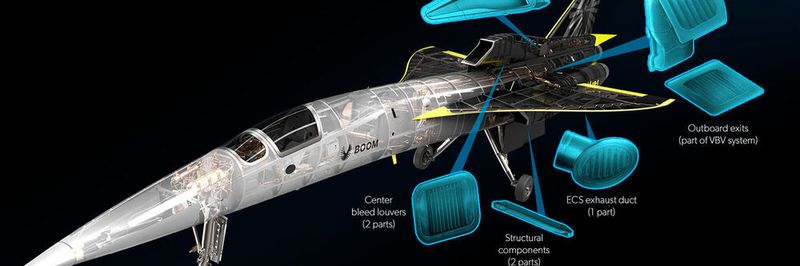 XB-1 will fly with Titanium 3D-printed components, most of which perform critical engine operations. All parts are manufactured on VELO3D’s Sapphire system.
