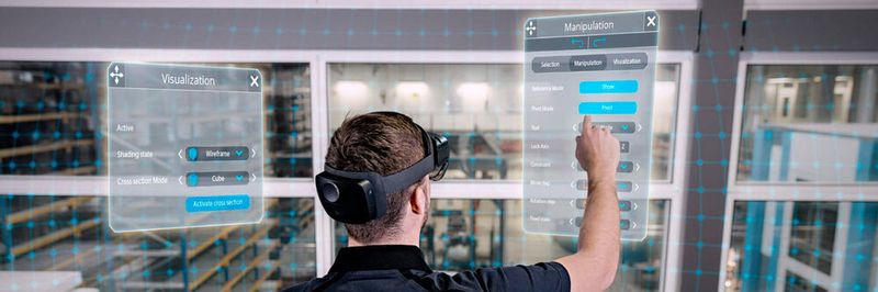 Typical areas of application for AR solutions include mechanical and plant engineering, the automotive and process industries, and medical technology.
