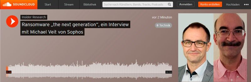 Ransomware „the next generation“, ein Interview von Oliver Schonschek, Insider Research, mit Michael Veit von Sophos.