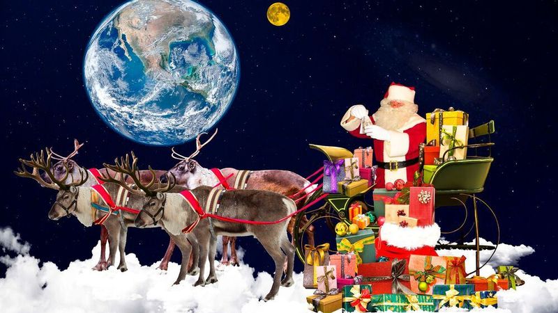 Die Optimierung des Weihnachtsmann-Schlitten bedeuten im Umkehrschluss: Weniger Gewicht, dafür mehr Platz für Geschenke.