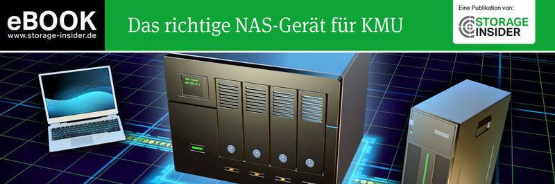 Neues eBook zum kostenlosen Download: „Das richtige NAS-Gerät für KMU“