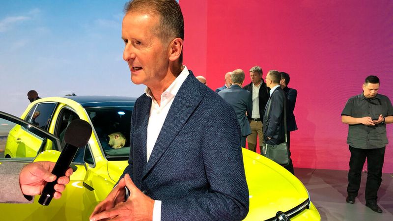 „Golf können wir“, meint Volkswagen-Chef Herbert Diess.